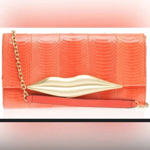 DIANE VON Furstenberg bag Coral Snake skin